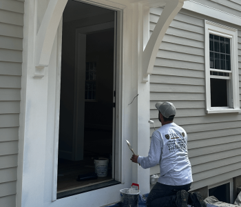 Exterior house painters